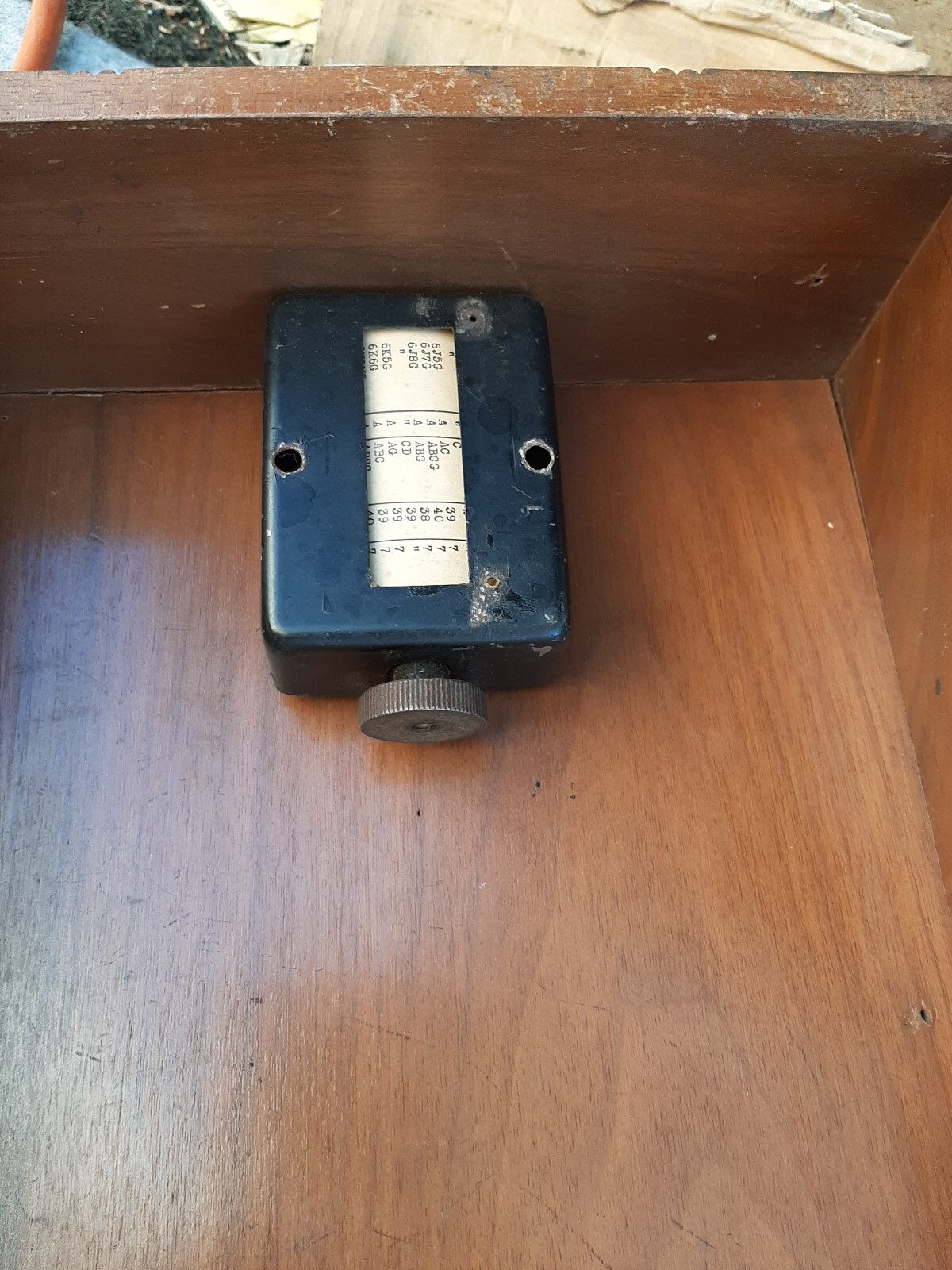Vintage Tube Tester Triumph Rare Not Tested