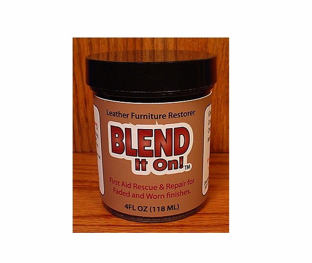 BRICK 4oz REFILL The Furniture Blend It On TM ~ Leather Refinish Color Restorer