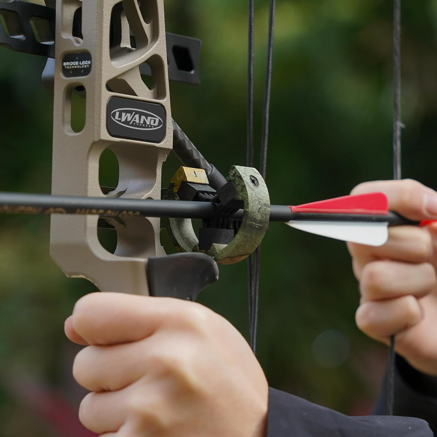 Archery Arrow Rest Capture Brush Whisker Biscuit Arrow Rest for Compound Bow ...