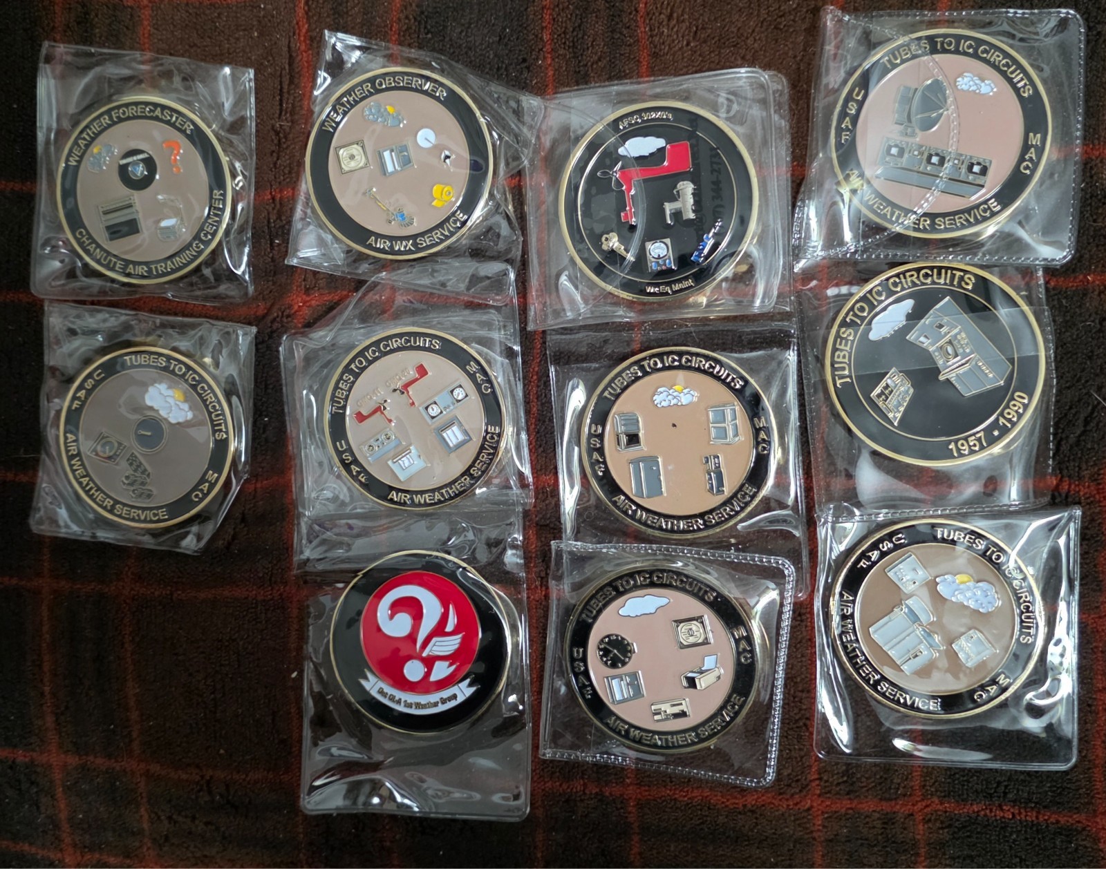 Air Force Weather Group Challenge Coin lot never issued