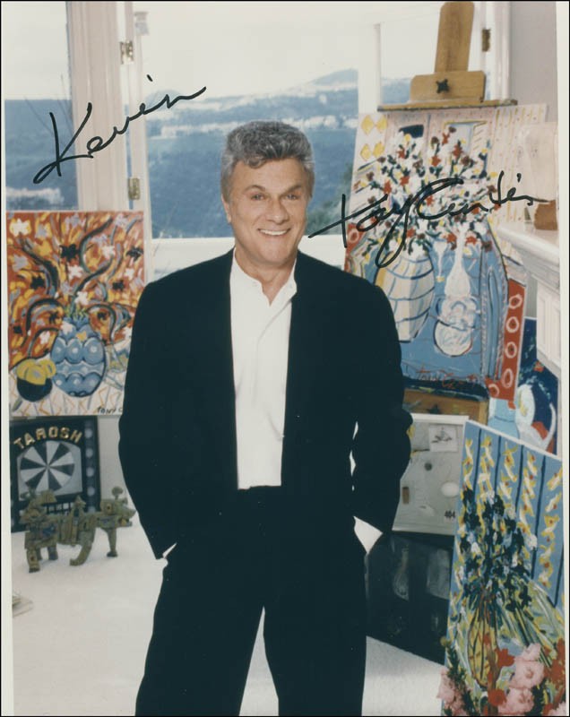 TONY CURTIS - AUTOGRAPHED INSCRIBED PHOTOGRAPH