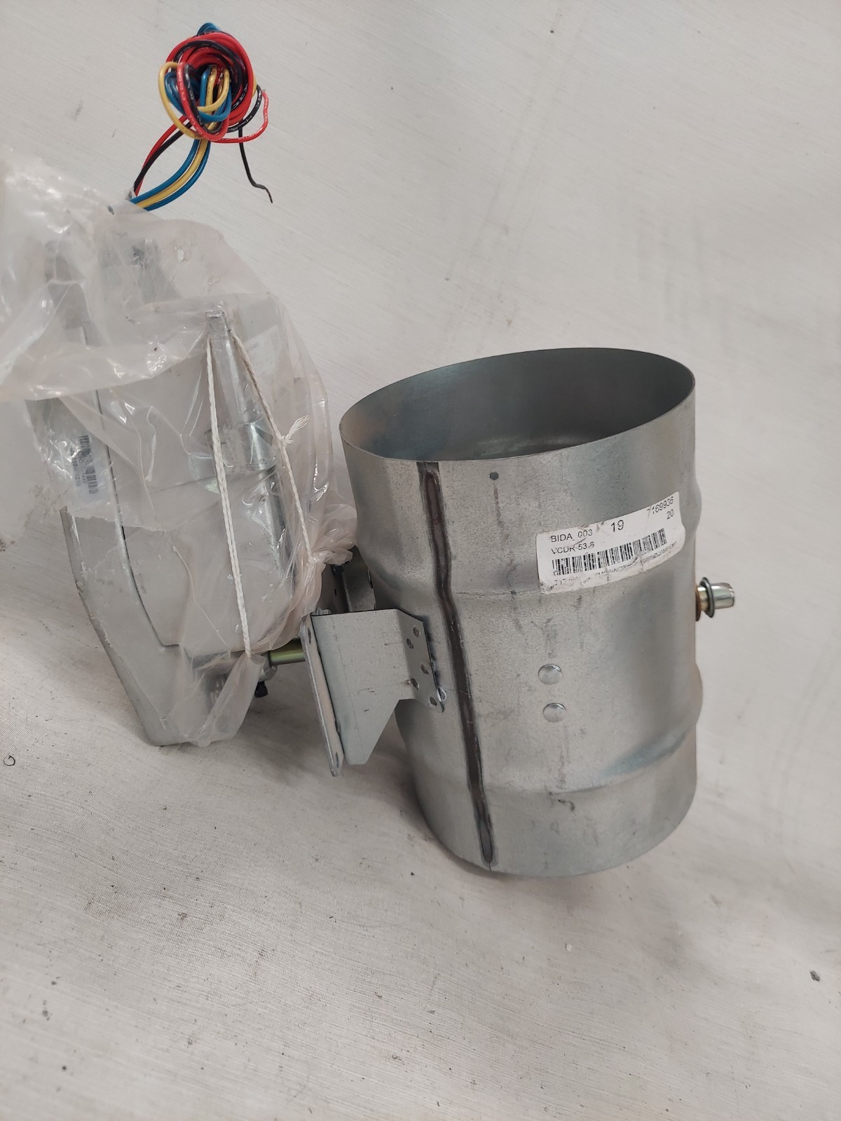 Greenheck VCDR-53-6  6” Round Damper with Honeywell Actuator