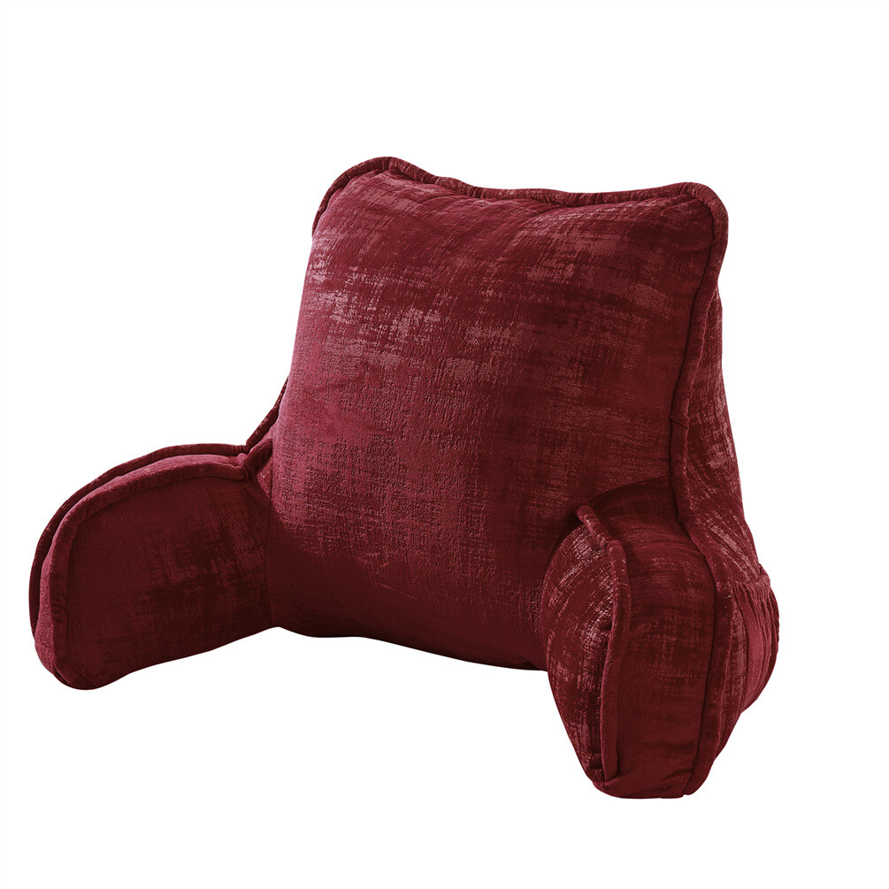 Multi Velvet Backrest Pillow Bed Cushion Support Reading Back Rest Arms Chair