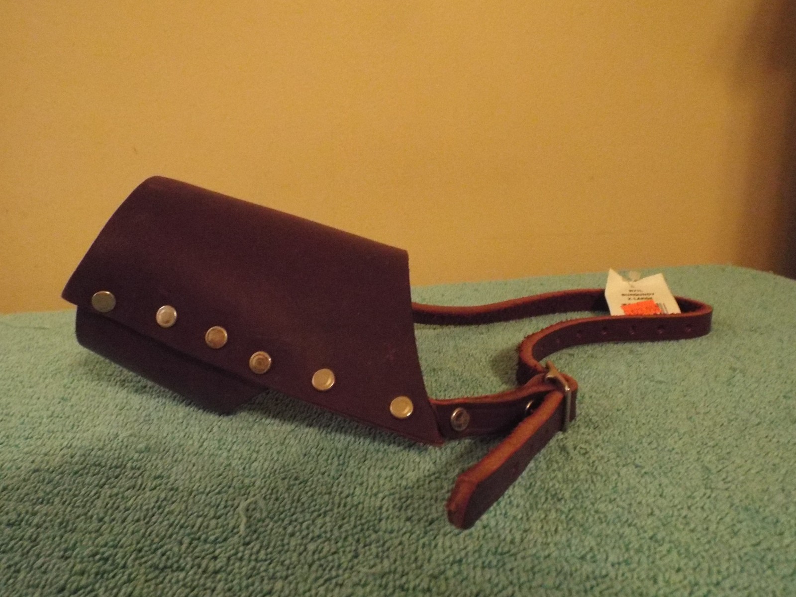 Burgundy X-Large Dog Muzzle NWT