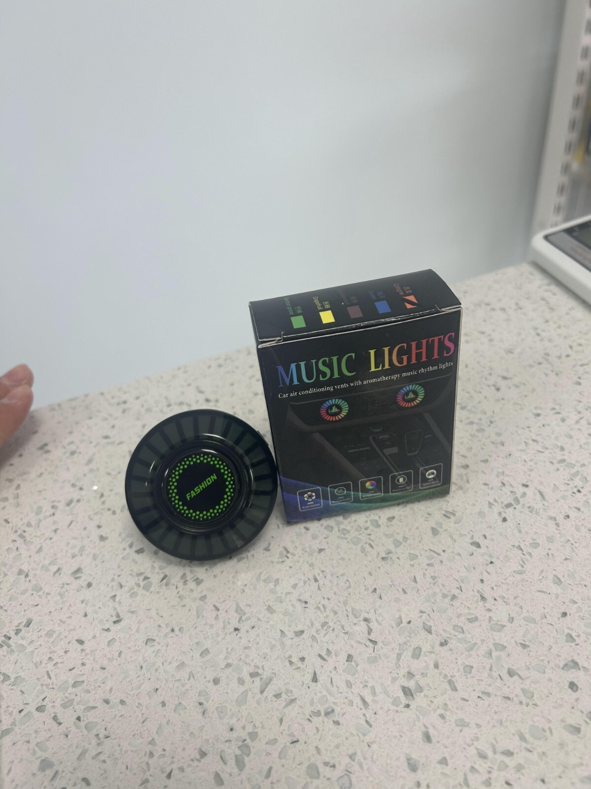 Music lights car