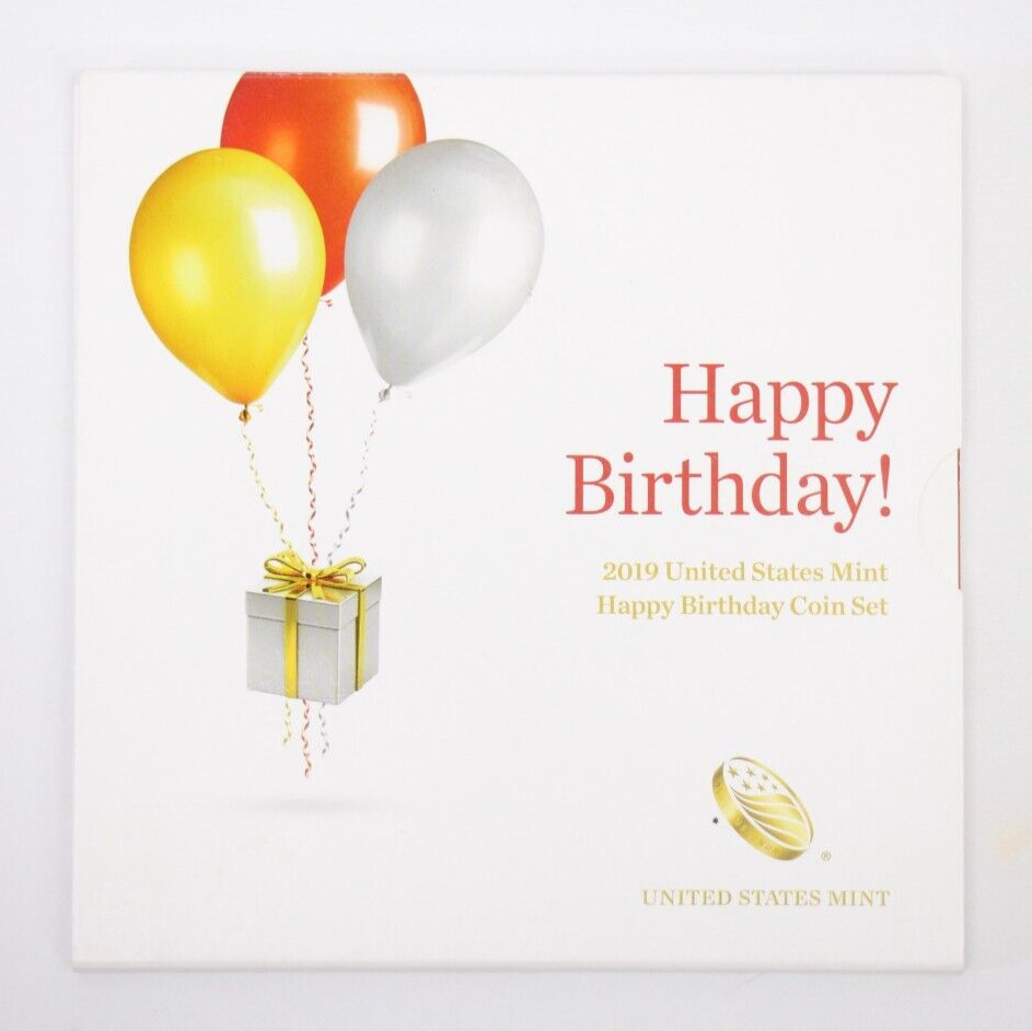 2019-S Happy Birthday US Mint 5 Coin Proof Set