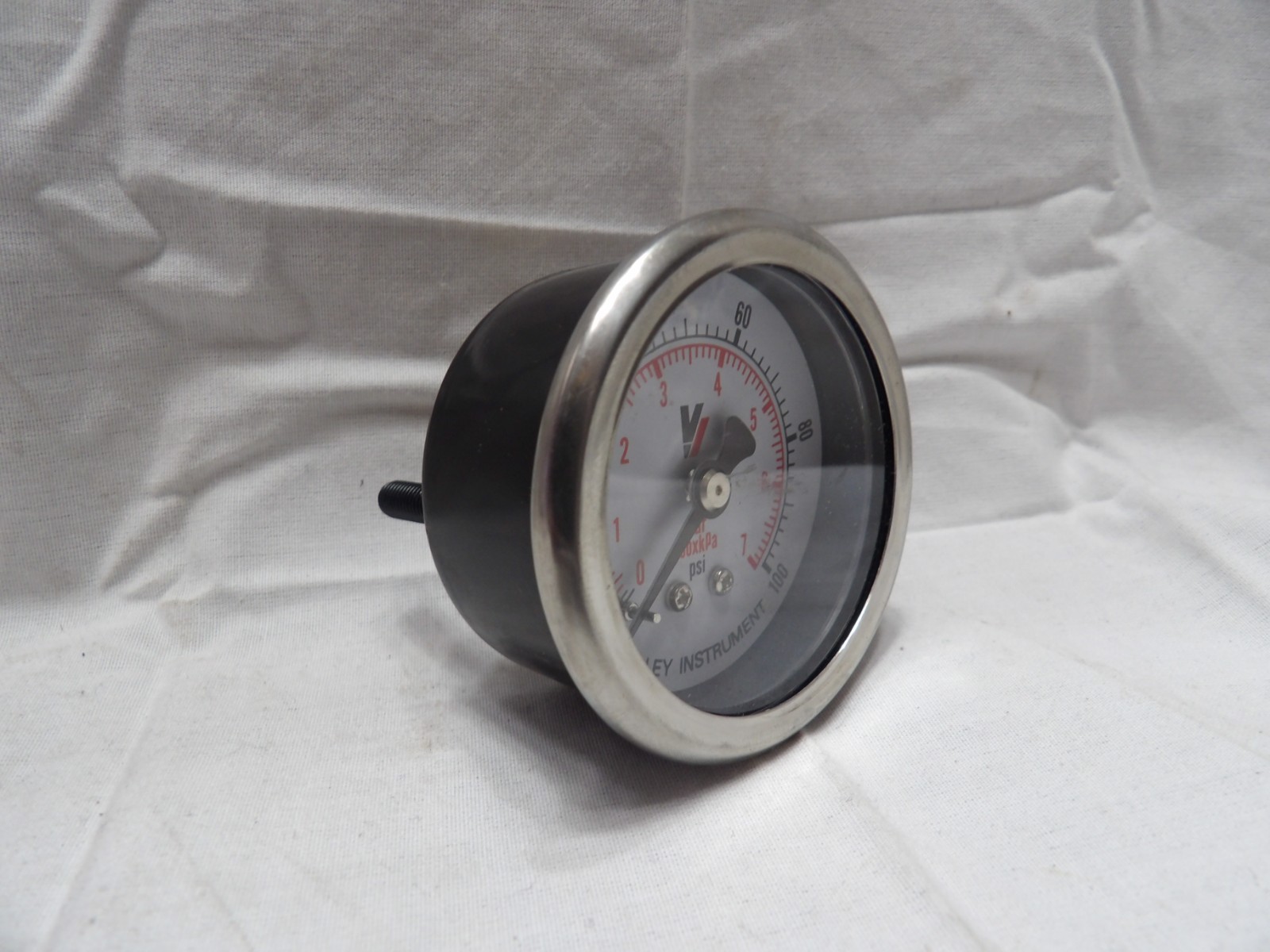 Valley Instrument 2" Pressure Gauge 0 to 100 psi with Mounting Screws