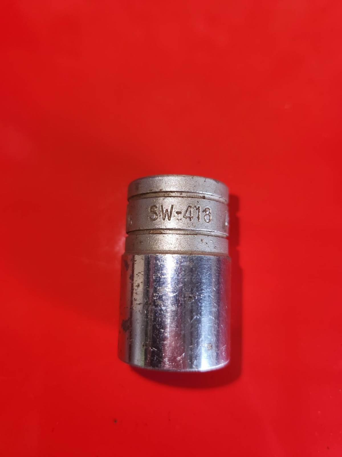 Snap-on 9/16" Standard Socket 8-Point SW 418 USA 1/2" Drive