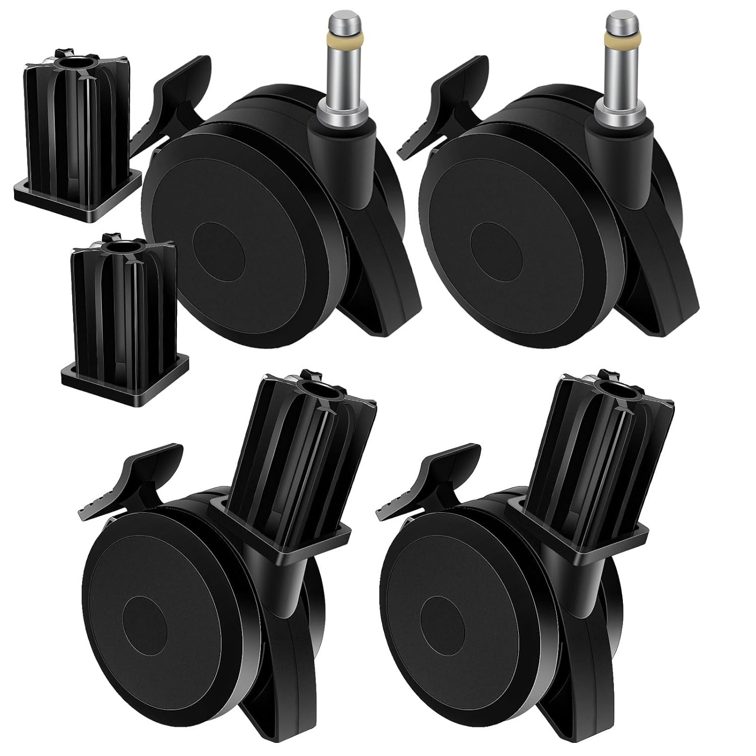 4 Pack 70360 Locking Caster with Insert for Weber Genesis E-310 Spirit Series