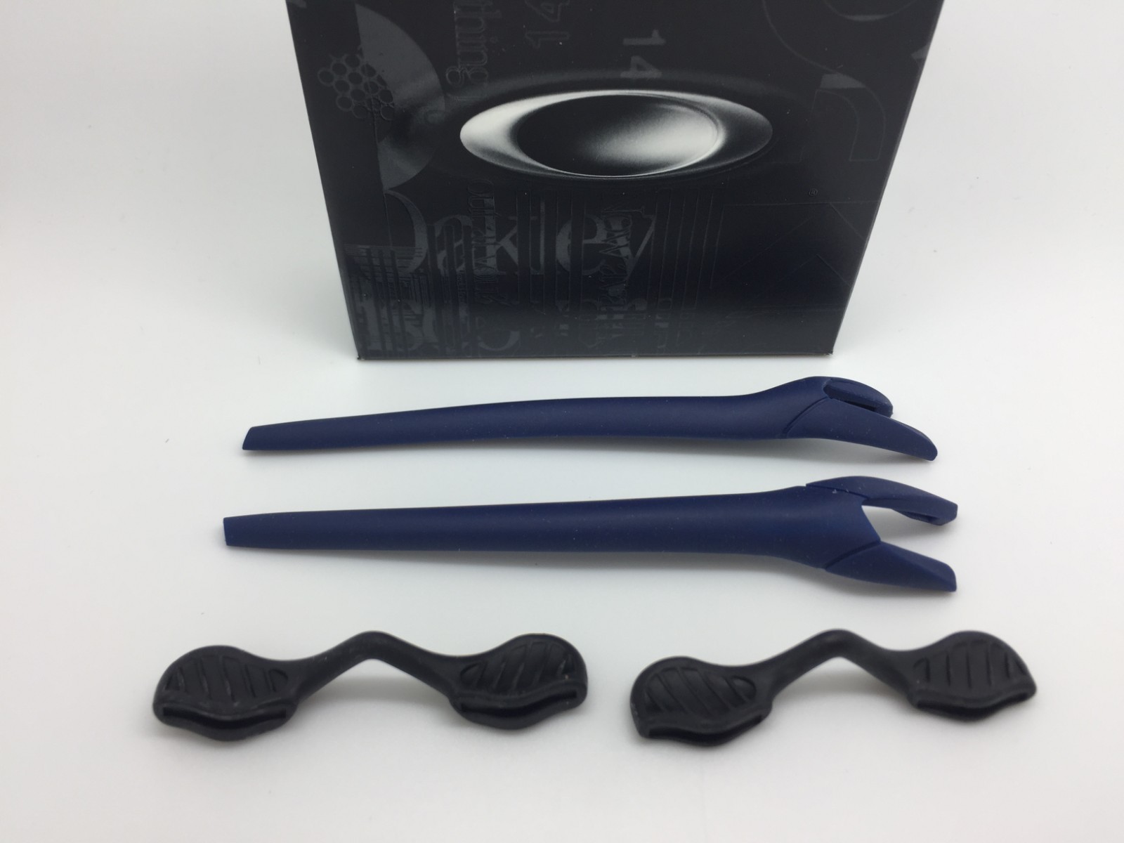 AUTHENTIC OAKLEY RADAR EV EAR SOCKS & NOSE PADS KIT DARK NAVY