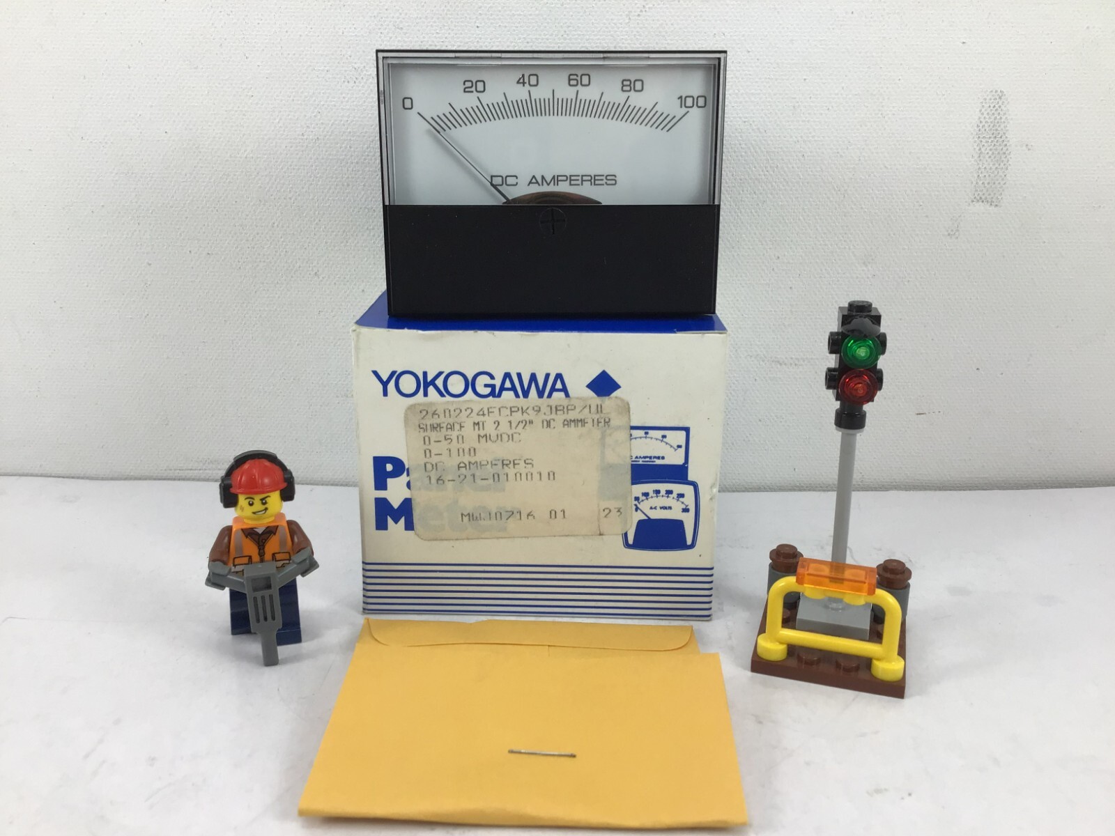 260224ECPK9JBP/UL YOKOGAWA - 0-100 DC AMMETER -16-21-010010 -**NEW OLD STOCK! **