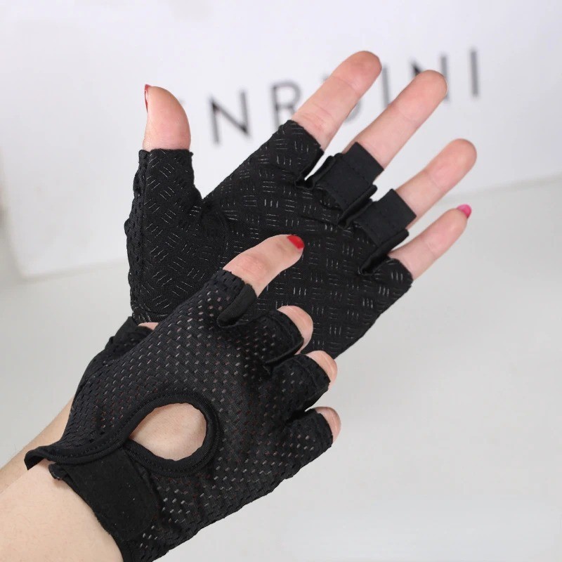 Weightlifting Gloves Men Women Gym Fitness Half Finger Non-Slip Gel Pad