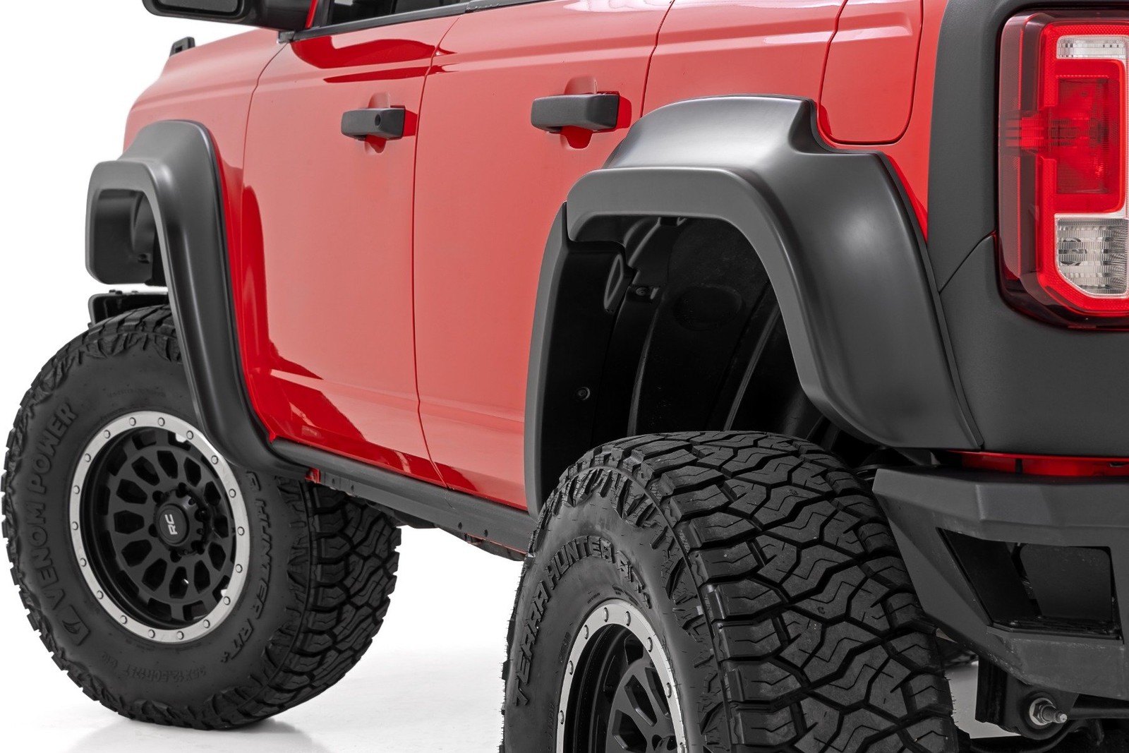 Rough Country Fender Flares for 2021-2026 Ford Bronco - O-F12124