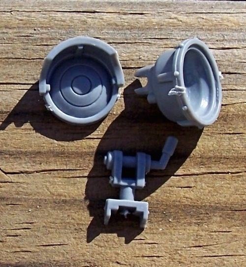 40K Astra Militarum Tank Upgrade Searchlight Bits