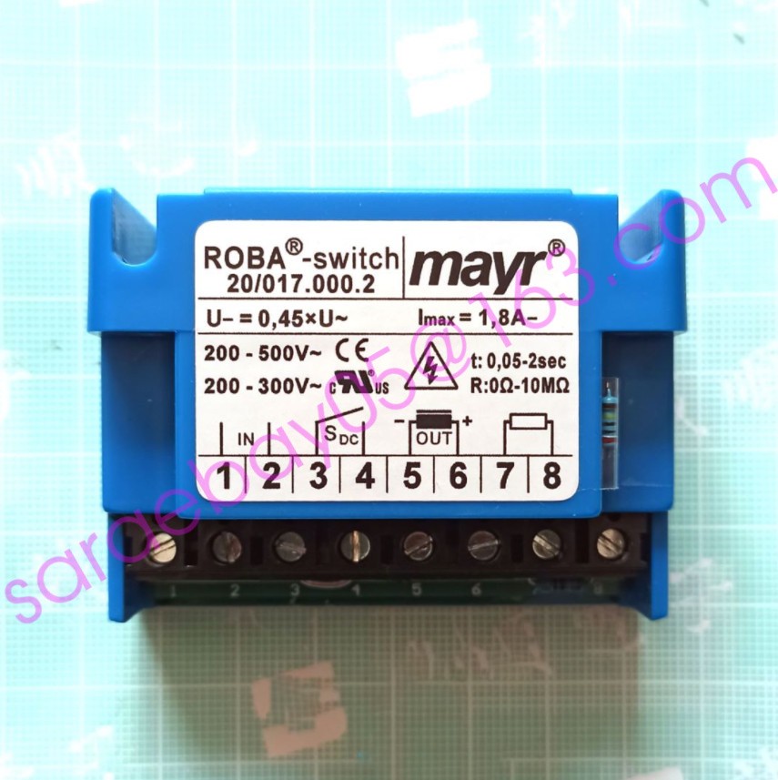 1pcs  ROBA-switch 20/017.000.2 200-500V 1.8A  Motor Brake Rectifier