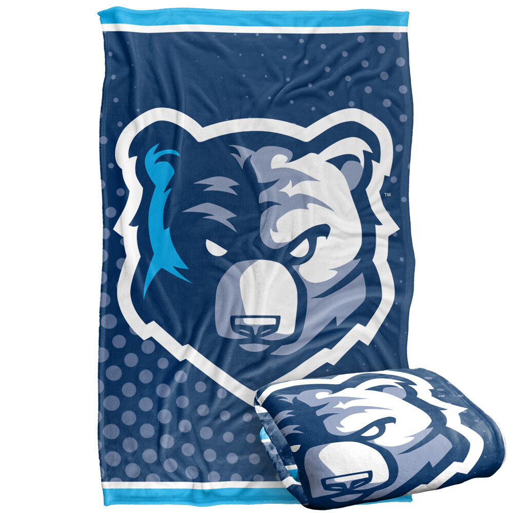 Bob Jones University Logo Dots Silky Touch Super Soft Throw Blanket