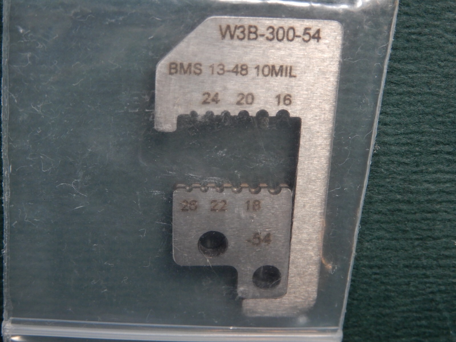 Unbranded Ideal L-5211 Wire Stripping Blade Set W3B-300-54 16-26 AWG NOS