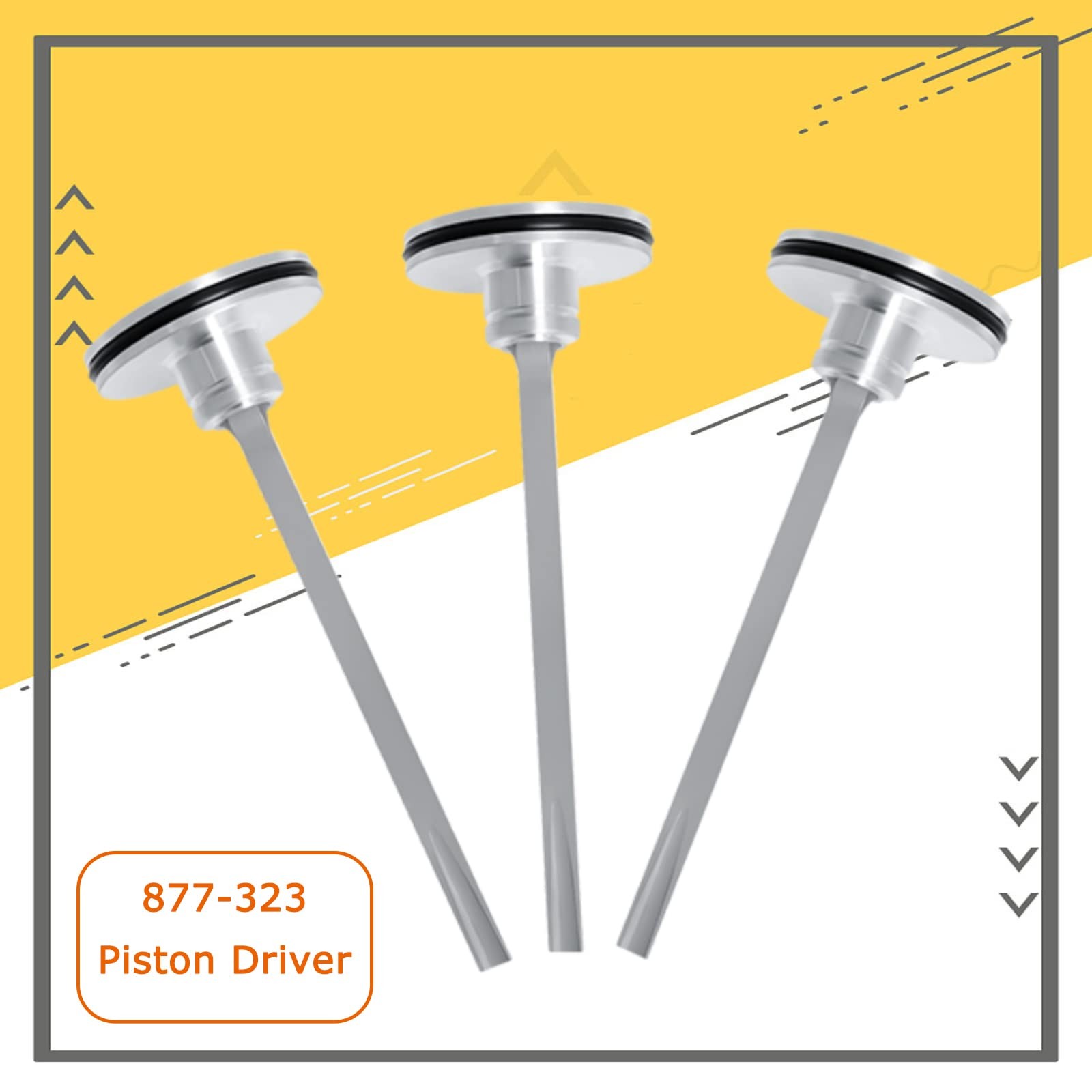 877-323 Piston Driver & 883-511 Bumper Kit 3*Driver+3*Bumper