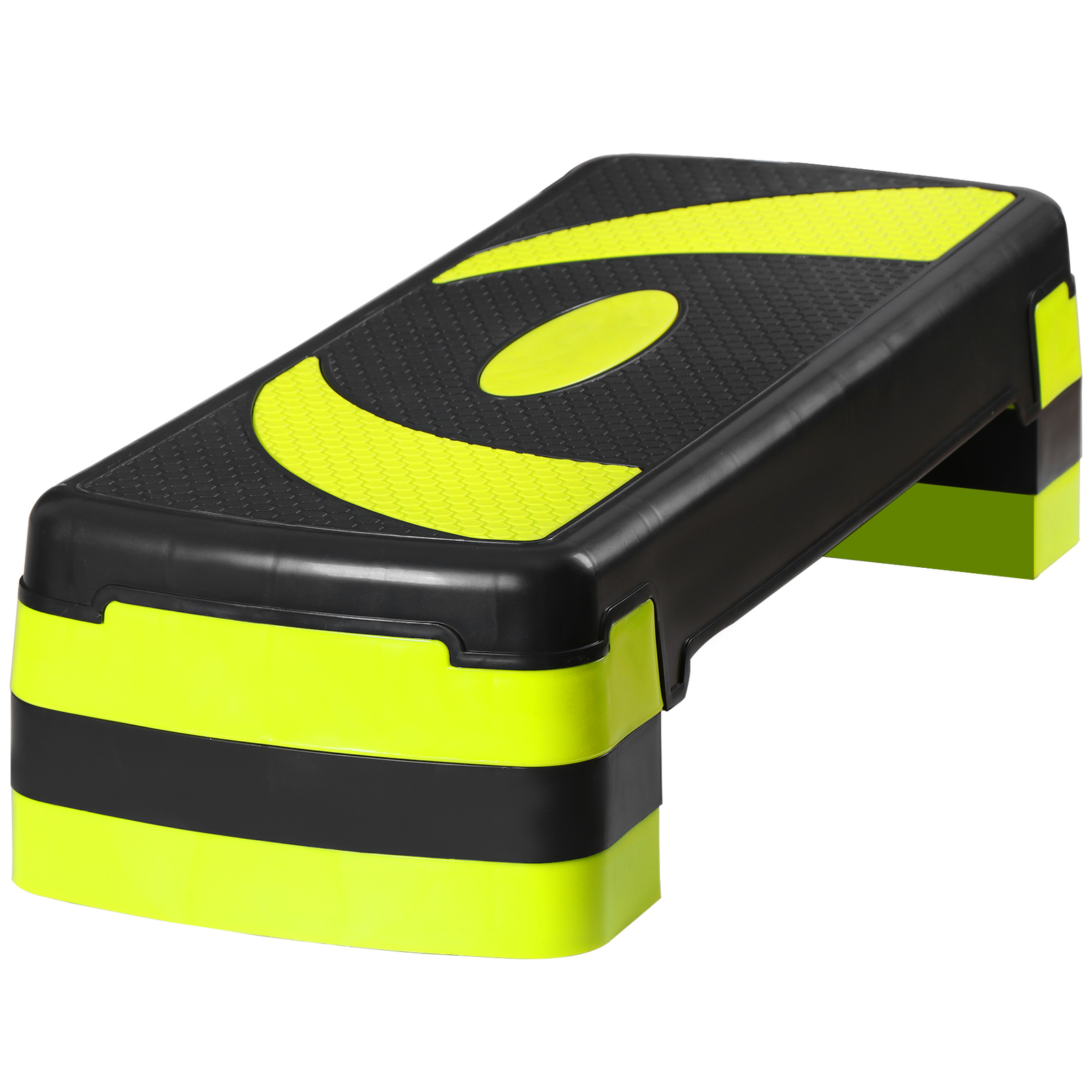 31" Adjustable Exercise Workout Aerobic Stepper Step Platform Trainer 3-Level