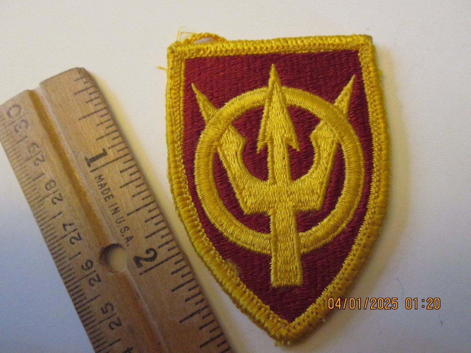 U.S. Army Vietnam 4th Transportation Brigade Patch New