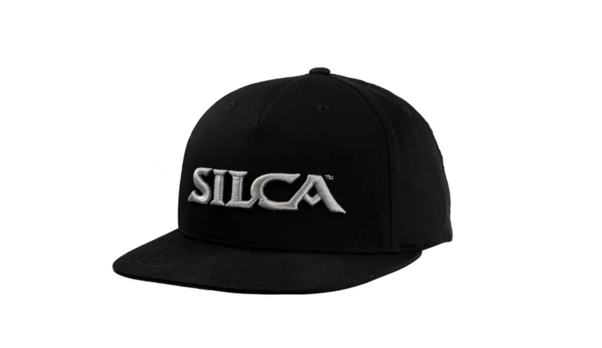 SILCA - Flat Bill Hat with Silver 3D Logo