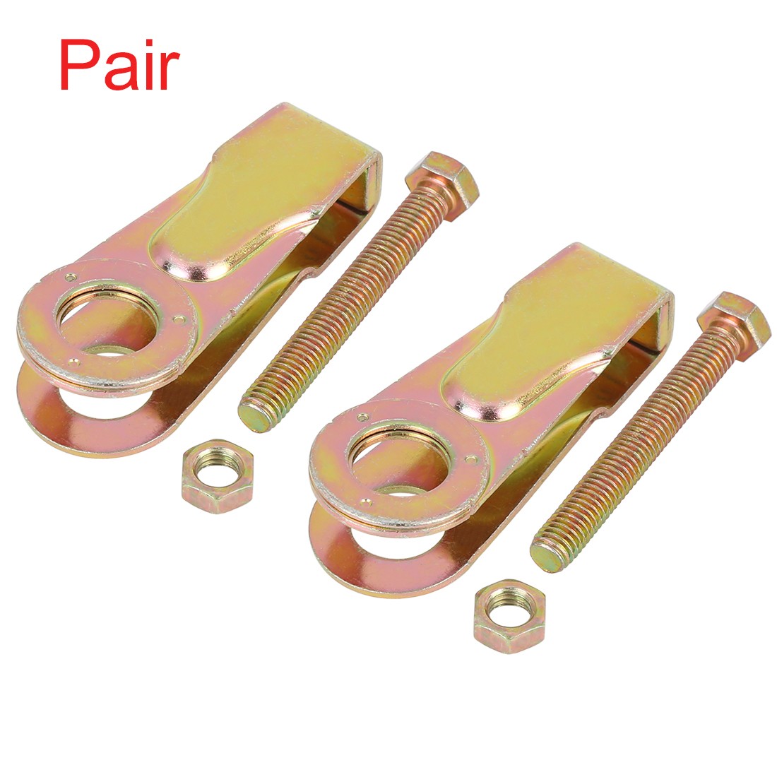 Pair 16mm Motorcycle Chain Axle Adjuster Tensioner for Suzuki GS125 GN125