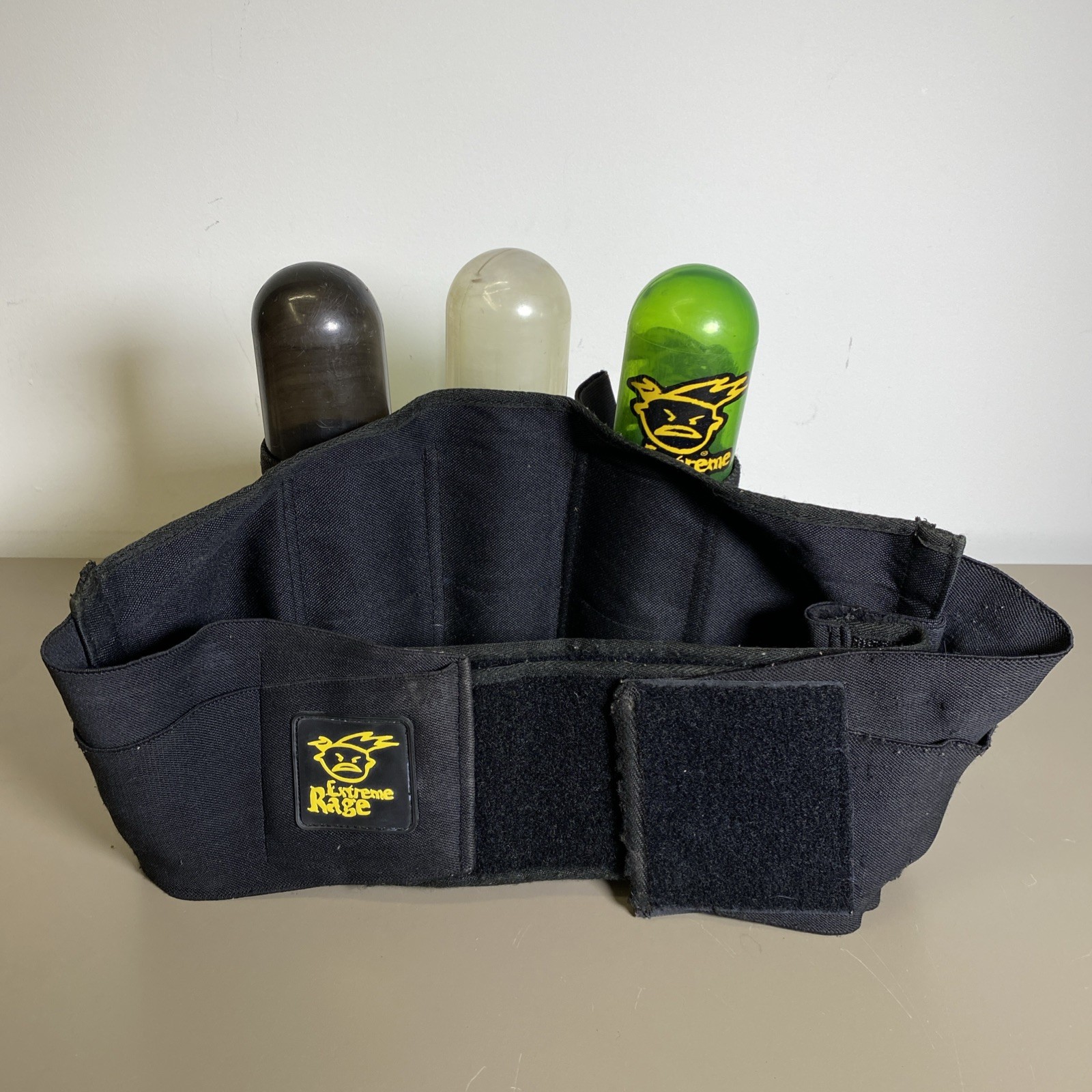 EXTREME RAGE Paintball Pod Pack 3+2  5 Elastic Back Brace