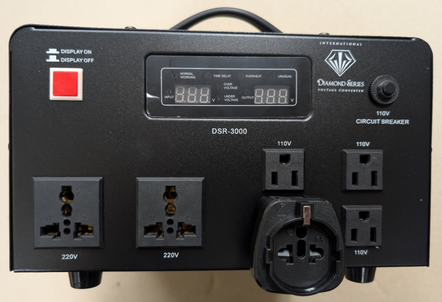 Diamond Series DSR-3000 Automatic Voltage Regulator, New