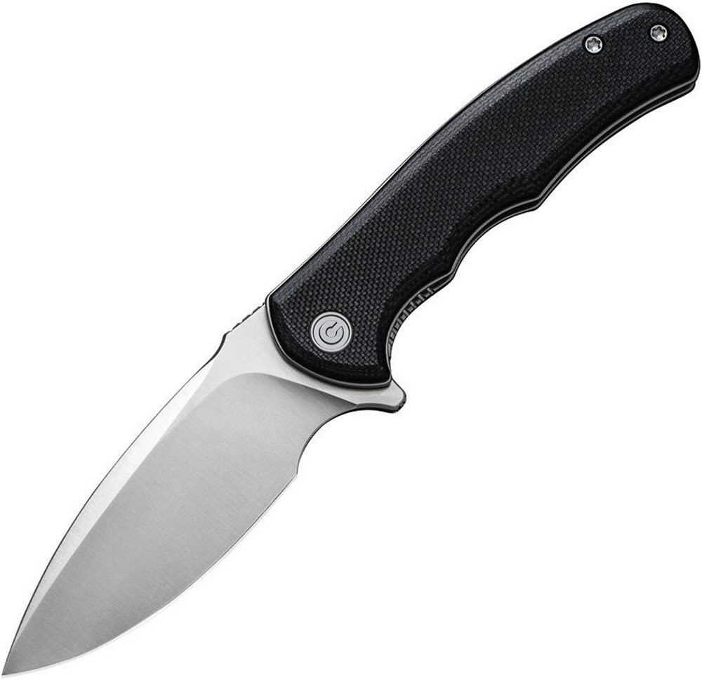 Civivi Mini Praxis Linerlock Pocket Knife Drop Point Black G10 Handle C18026C-2