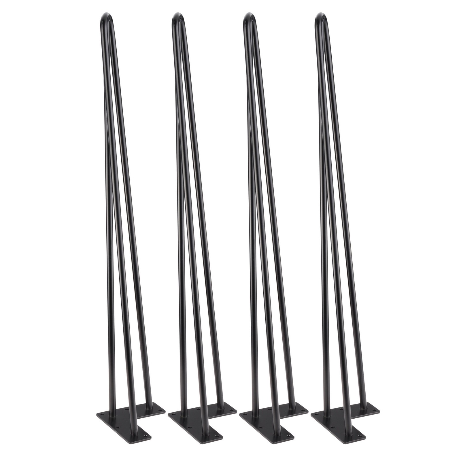 28" Hairpin Legs Steel Rod Heavy Duty Furniture Leg Table Coffee Table Closeout
