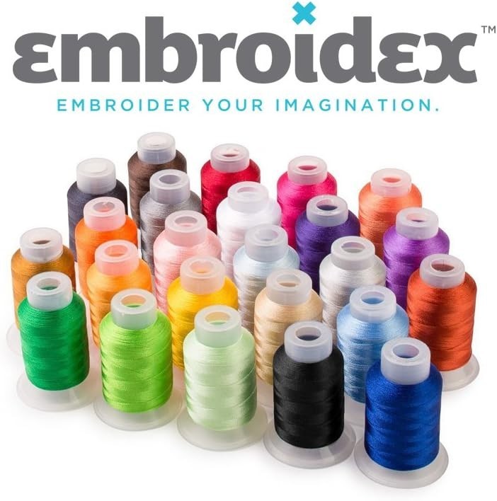 Begin Your Embroidery Journey: Starter Kit with Thread, Needles & Free Designs