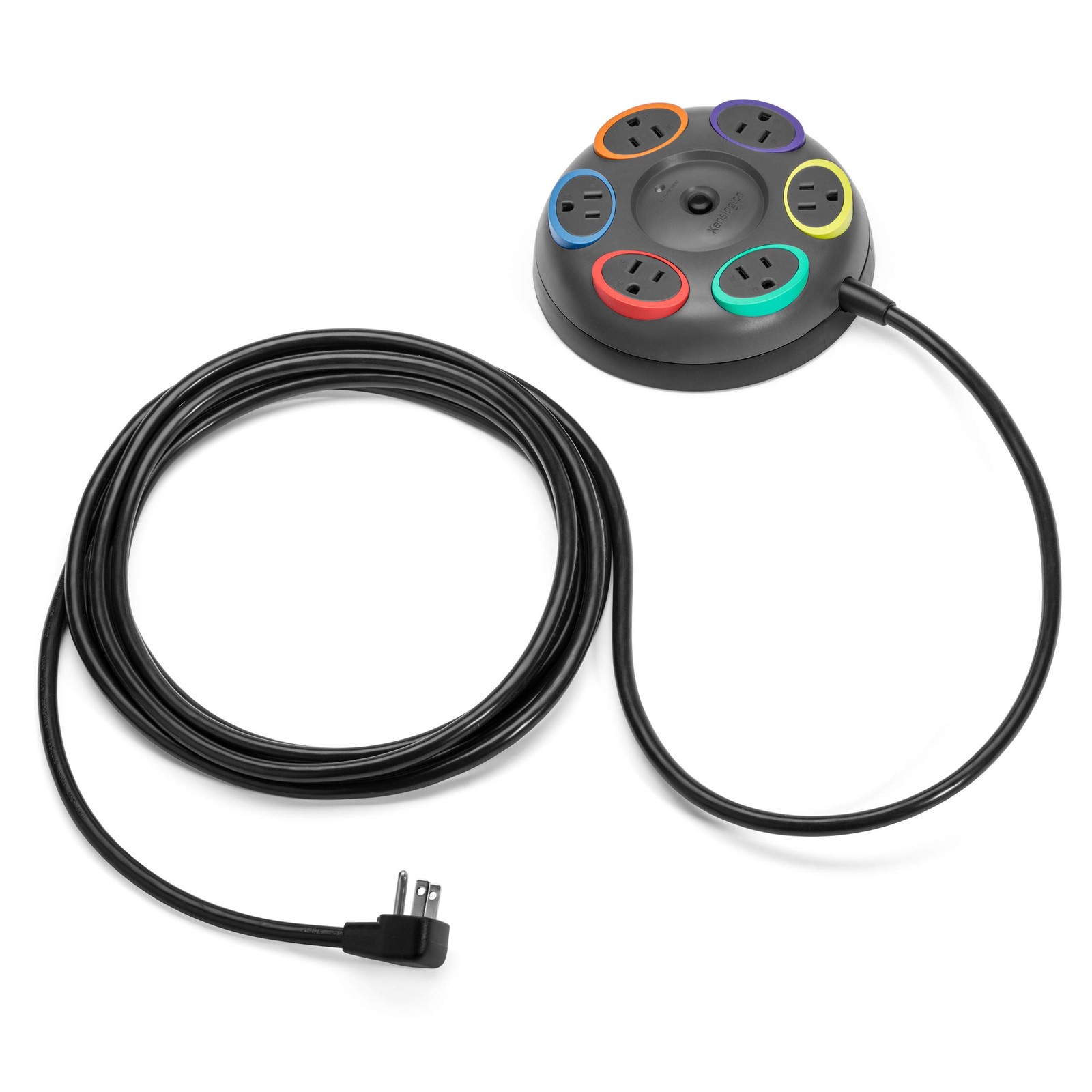 Kensington SmartSockets 6-Outlet, 16-Foot Cord, & 1500 Joules Tabletop Surge Pro