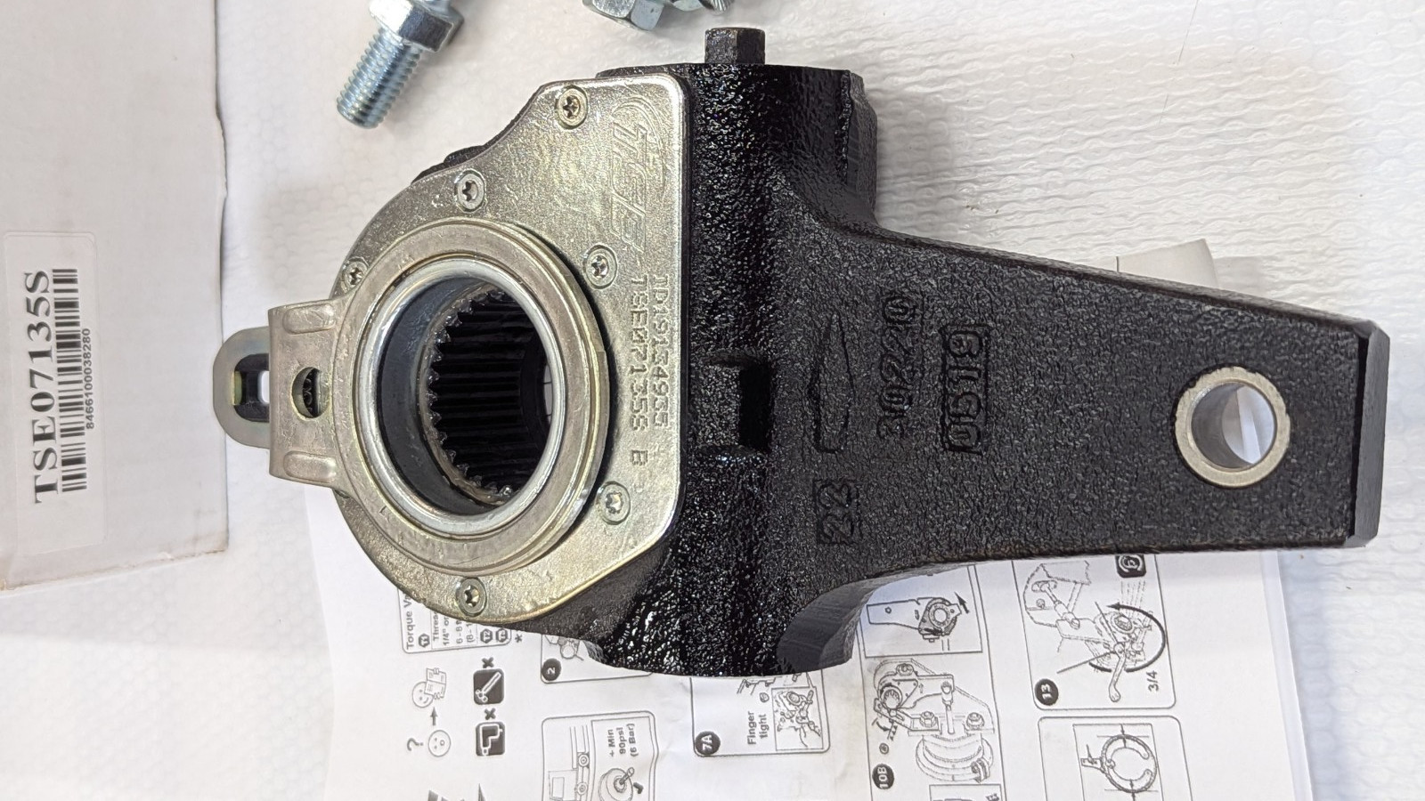 TSE07135S TSE Automatic Slack Adjuster Air Brake MM100 Omni for Trailer 5 1/2
