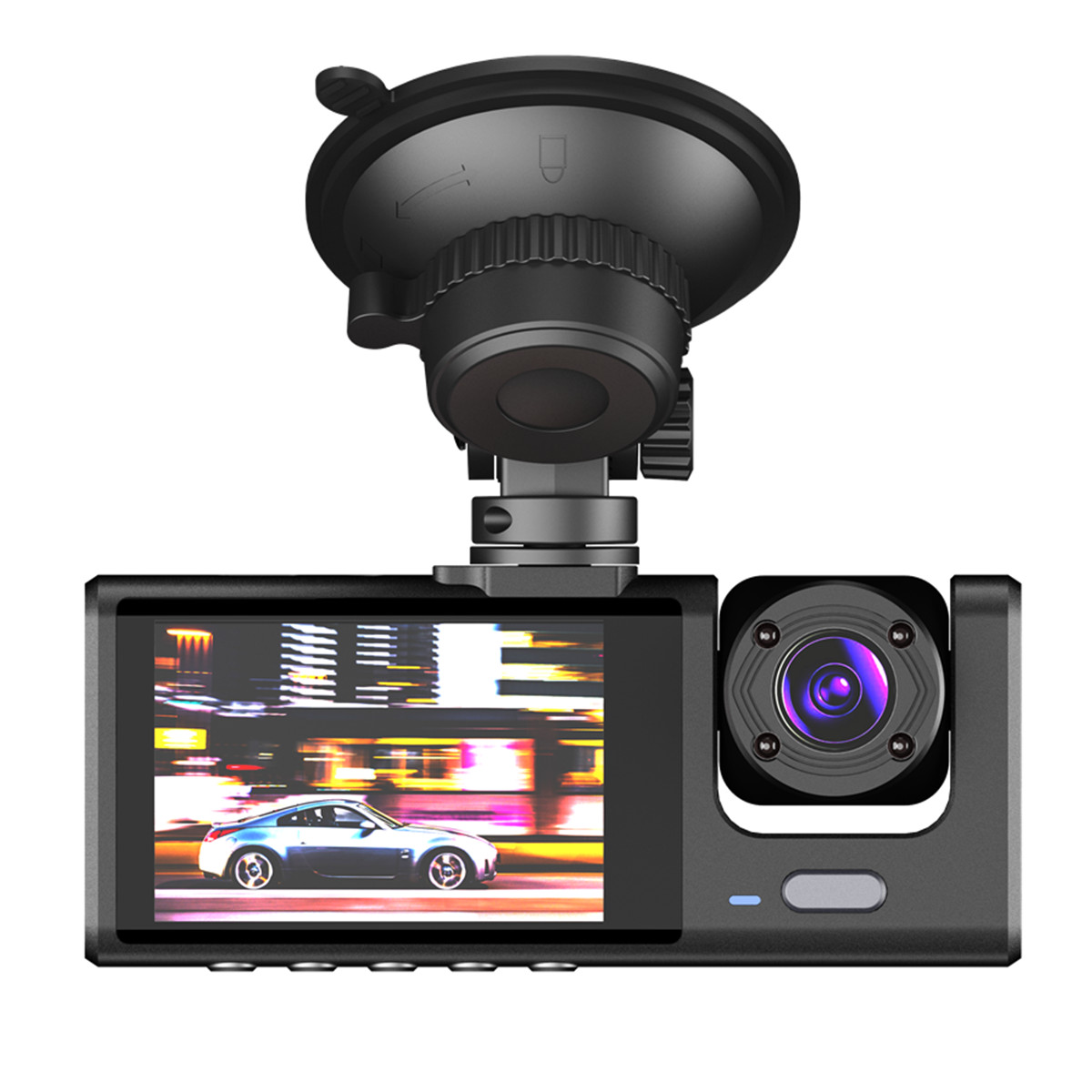 3 Lens 1080P Dash Cam Car DVR Camera Night Vision Loop Recording 170° Wide Angle