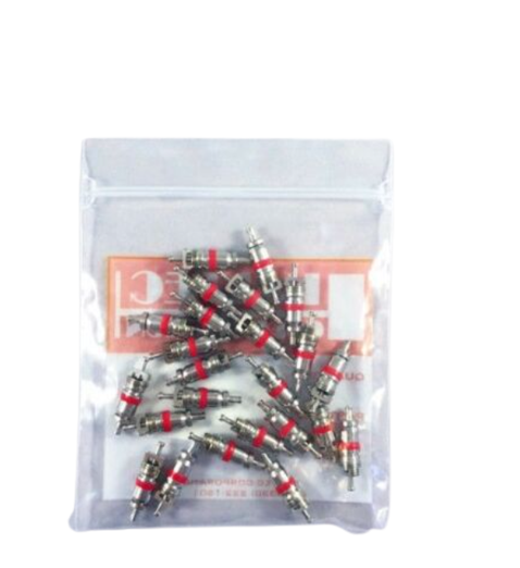 HALTEC A-145 LARGE BORE TIRE VALVE CORE, SHORT (25 PIECES)