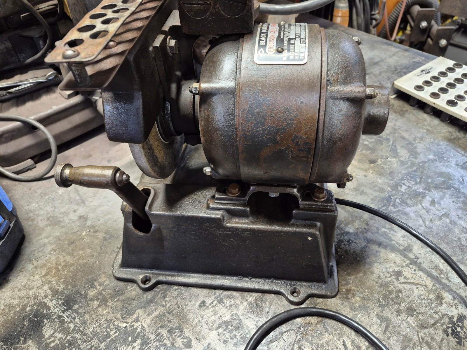Black Diamond Drill Grinder Size 3 With 28 Collets