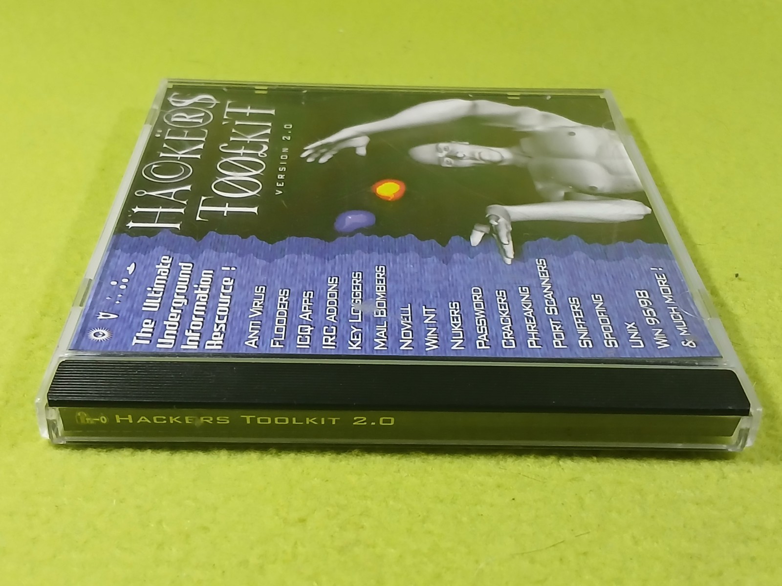 Hackers Toolkit Version 2.0 (PC, CD-ROM, 2000) Win98/2000/NT RARE OOP HTF