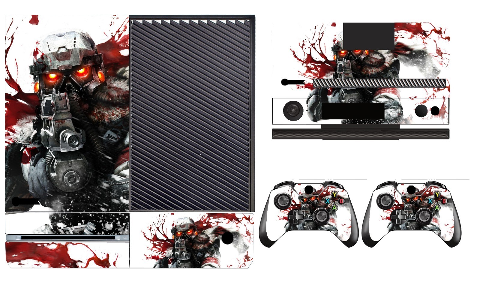 254 Vinyl Skin Sticker for Xbox One & Kinect & 2 controller skins