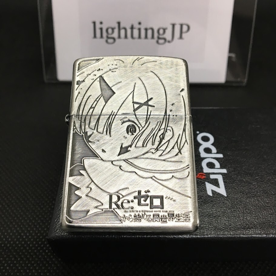 Zippo Re Zero Starting Life In Another World Demon Rem Ogre Silver Lighter Japan