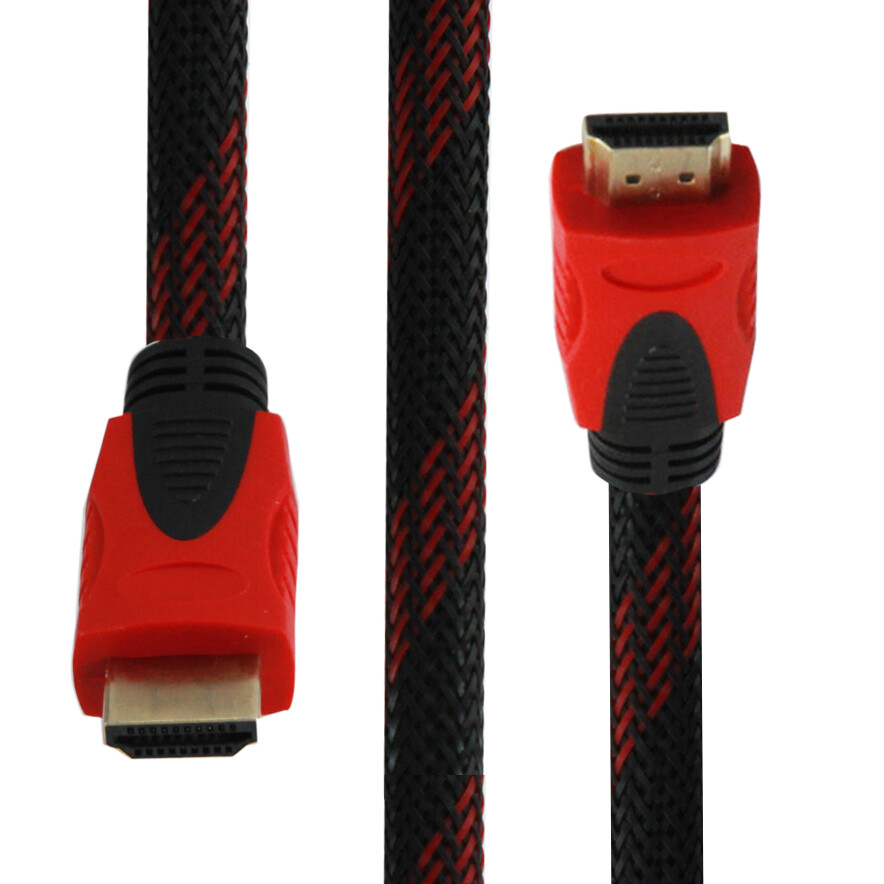 InstallerCCTV 10FT HD TV Cable Braided Cord For Tablet TV Monitor Projector NEW