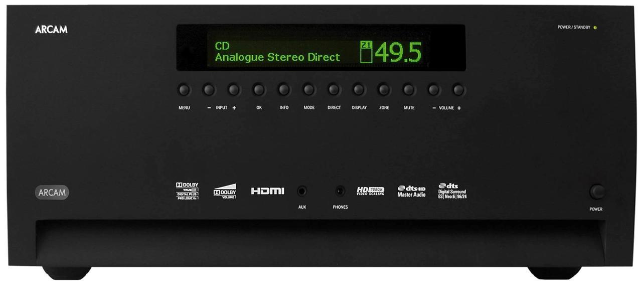 Arcam AVR-600 HDMI 1.4 3D Black 120 watts x 7 channel Theater Receiver or preamp
