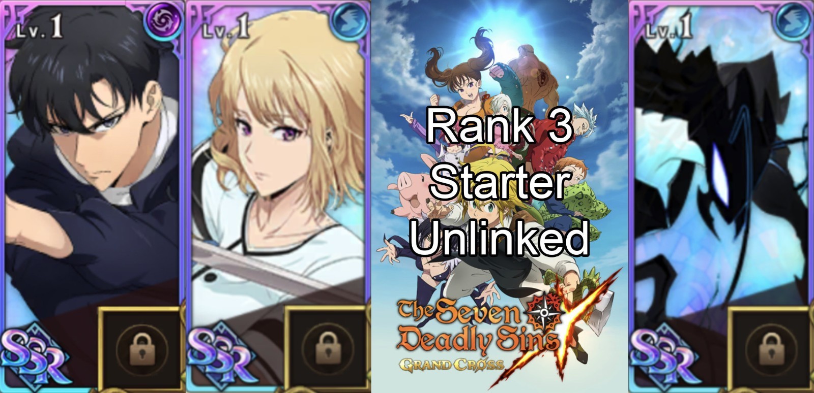 Seven Deadly Sins Grand Cross, Jinwoo, Cha, Beru, ALL UNITS Solo Leveling GLOBAL