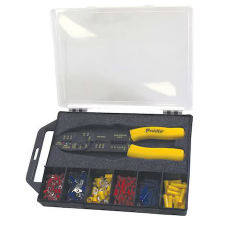 Eclipse 902-498 Vinyl Wire Termination Kit 176 Piece W/Tool