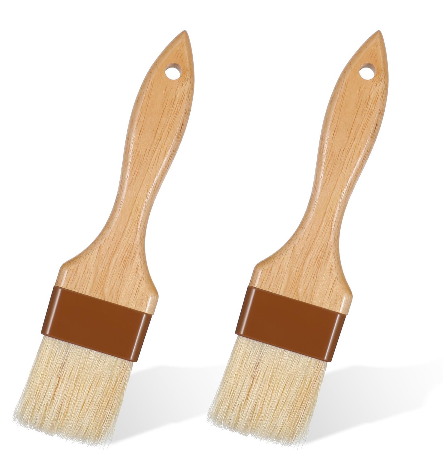 2Pcs Basting Brushes for Cooking, Cooking Brush for Oil and Sauce, Suitable f...