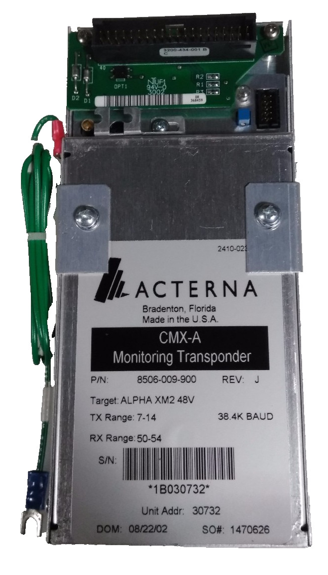 ACTERNA TRANSPONDER AND ACCESSORIES CMX-A