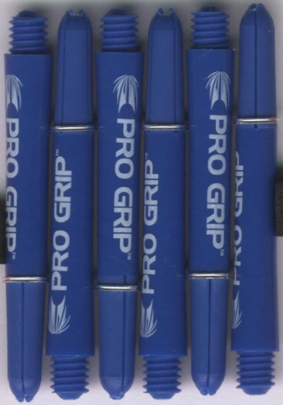 1.75in. 2ba Blue TARGET Pro Grip Dart Shafts & Springs: 1 set of 3
