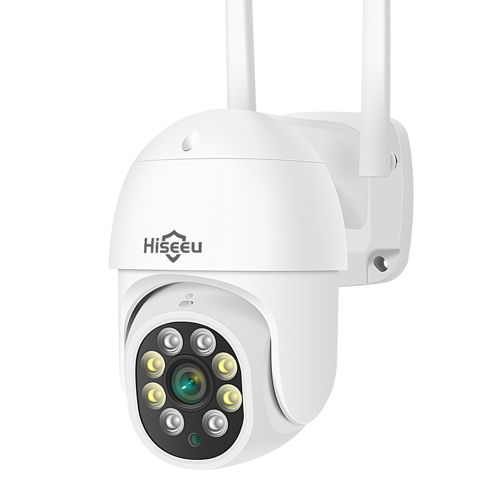 Hiseeu 2PCS 5MP HD Image WIFI Security Camera PTZ Auto Tracking IP66 Full Color