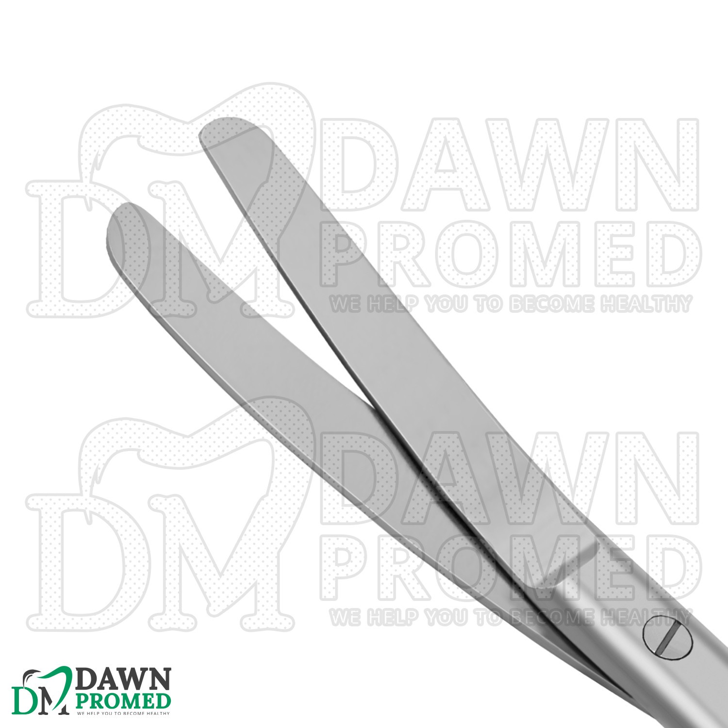 Operating Scissors 4.5" Curved Blunt Blunt Round Pattern Surgical Instruments