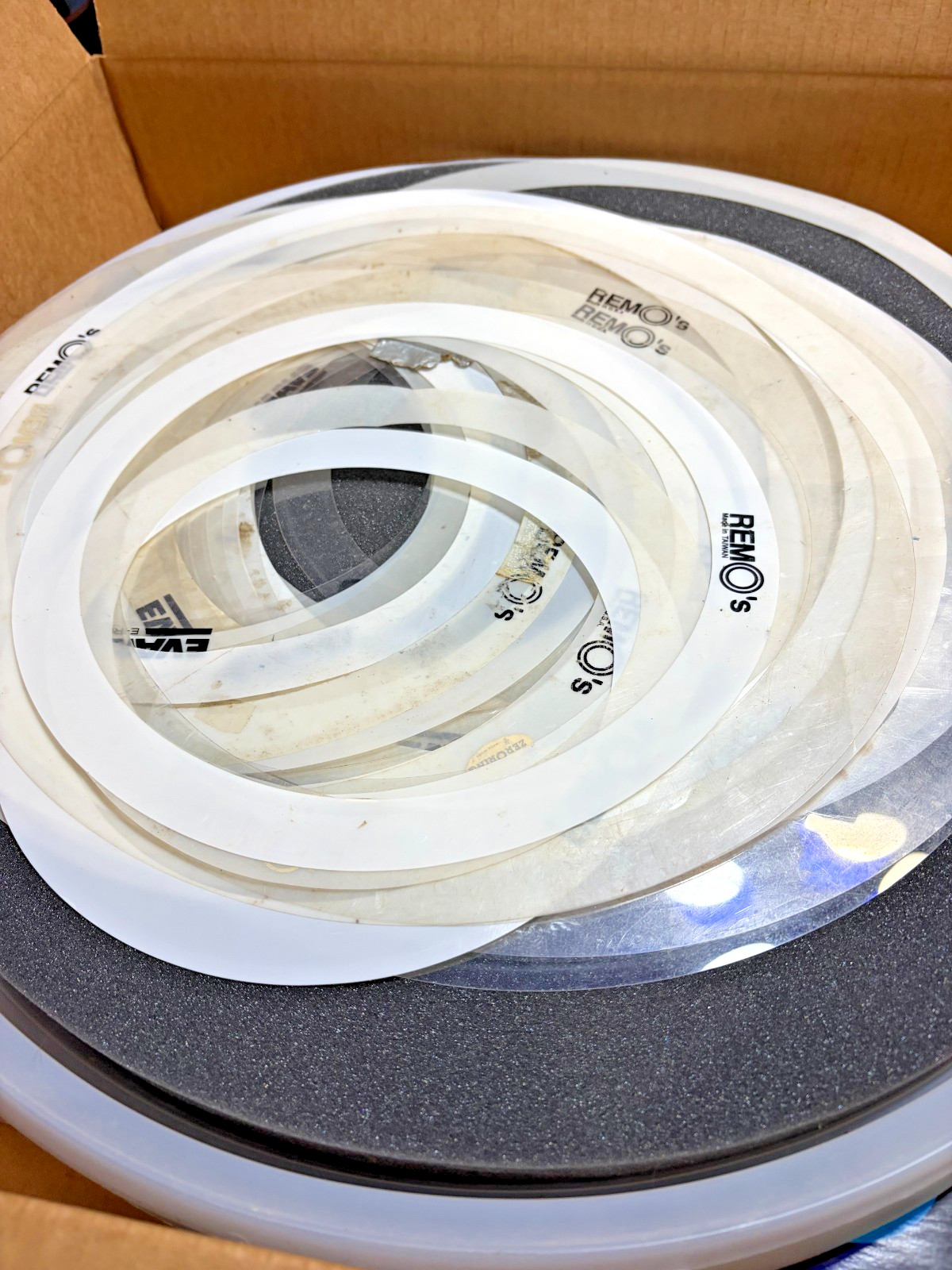 Remo O-ring Evens & More Silent Drumhead Dampeners