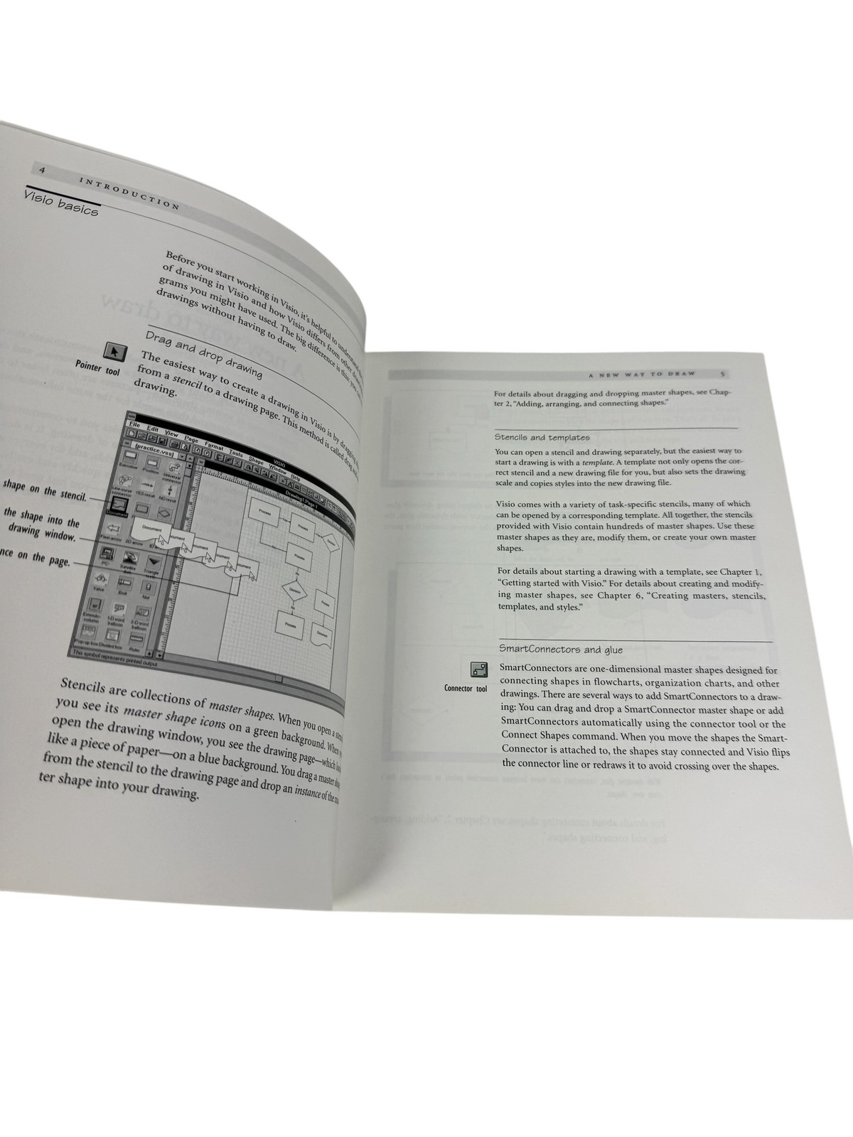 Visio 3.0 Software Manuals Set: Using, Tutorial, Master Shapes Tips & Techniques